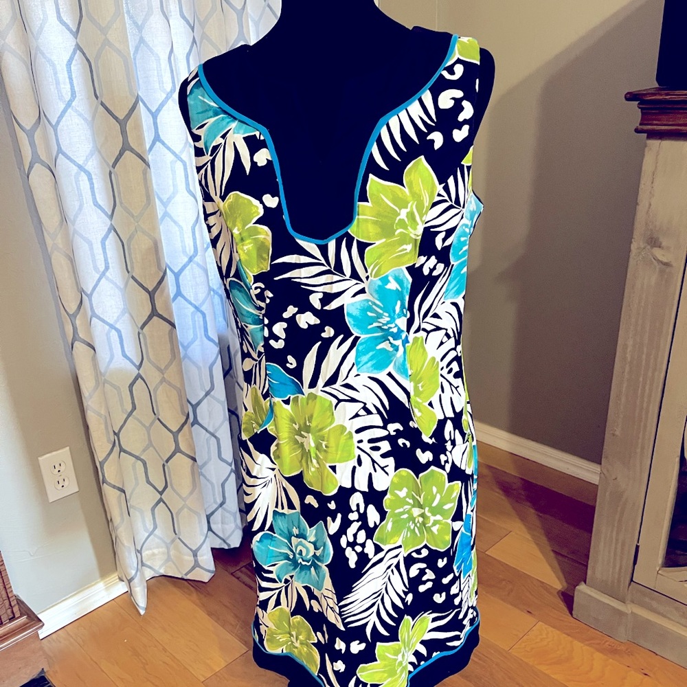 Dress barn lined midi dress. Size 10